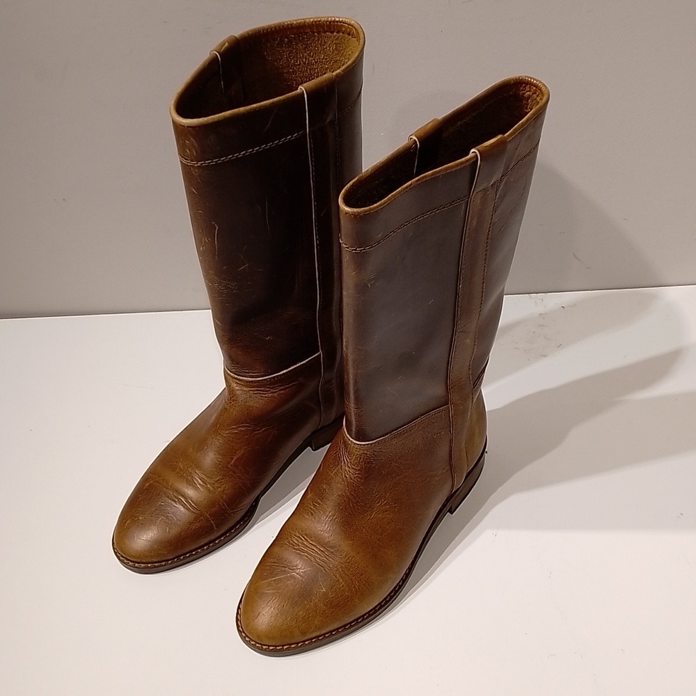 Barbara Pucci Vintage Brown Leather Boots
